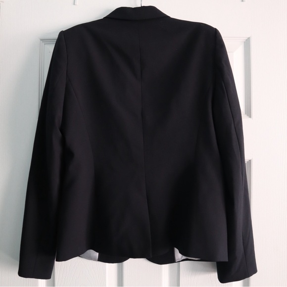 Calvin Klein Navy Button Blazer - Picture 16 of 16